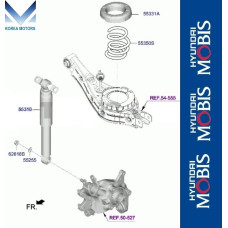 MOBIS REAR SHOCK ABSORBER HYUNDAI STARIA 2021-25